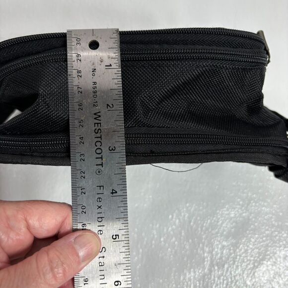 Bulldog Cases Black Medium Fanny Pack Holster Model BD-860 Ambidextrous Nylon - Picture 3 of 11